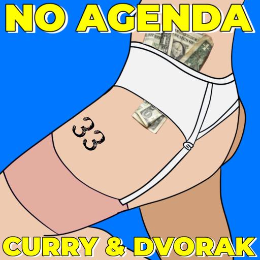 stripper donating to #NoAgenda by Comic Strip Blogger