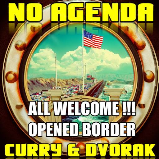 opened borders in USA by Comic Strip Blogger