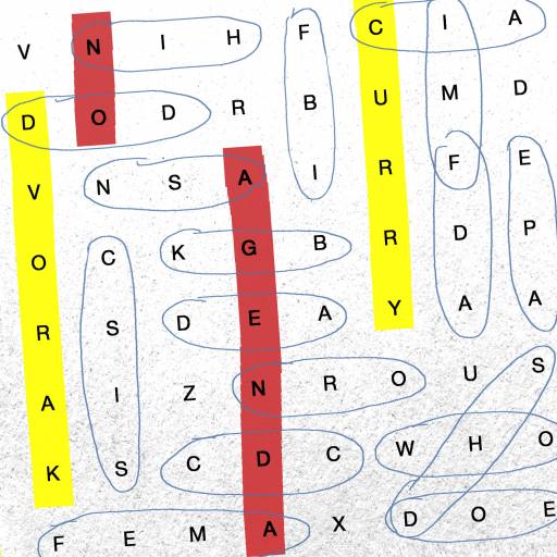 3-letter word search by Matt Boisvert