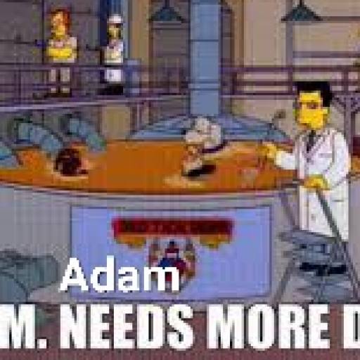 Adam needs more dog by Sircandinavian