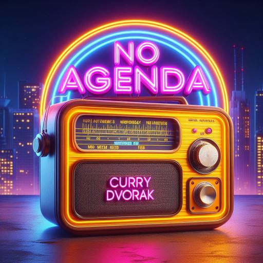 No Agenda Neon Radio by MartinJJ