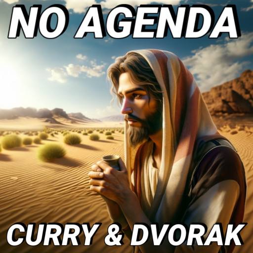 Jesus himself fasting, AI generated by Comic Strip Blogger