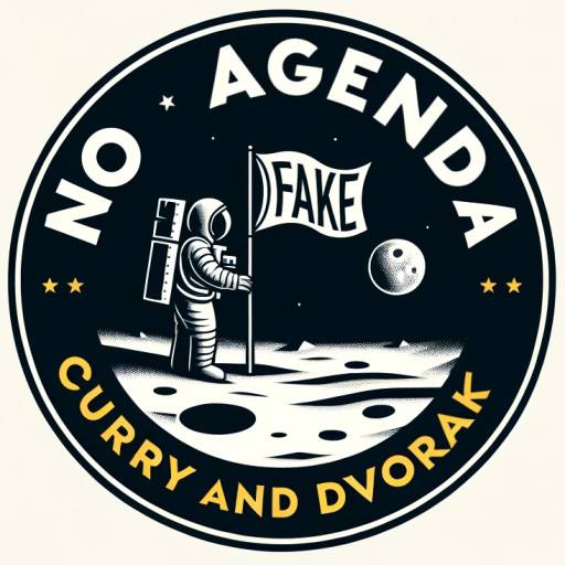 faked Moon landing by Comic Strip Blogger