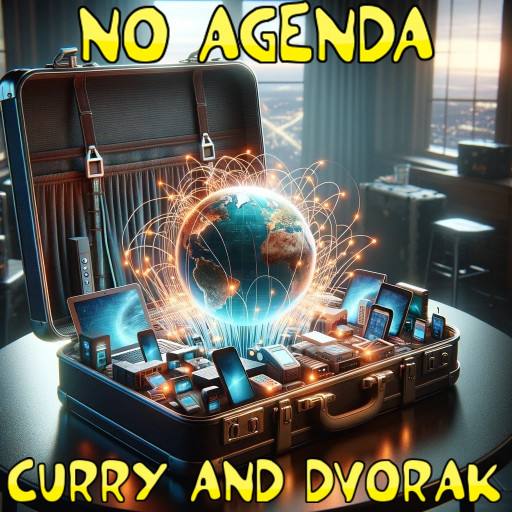 Internet in suitcase by Comic Strip Blogger