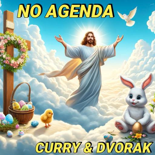 AI generated Easter postcard, Poland style by Comic Strip Blogger