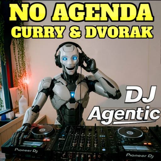 DJ Agentic by Comic Strip Blogger