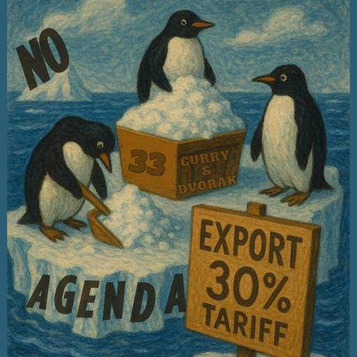 Tariffs on Penguins Not Putin by ti1pplej