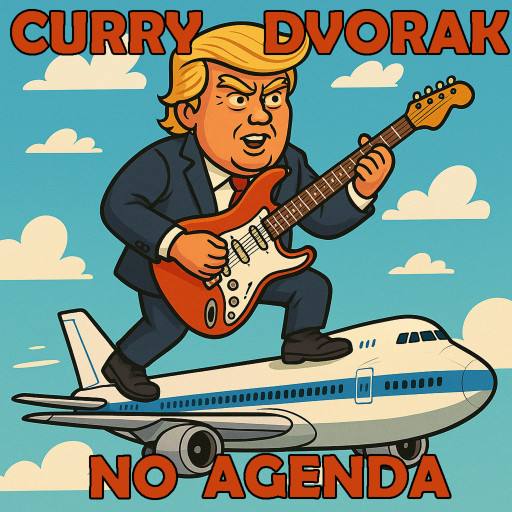 Trump playing qatar on 747 by doctor_kelley