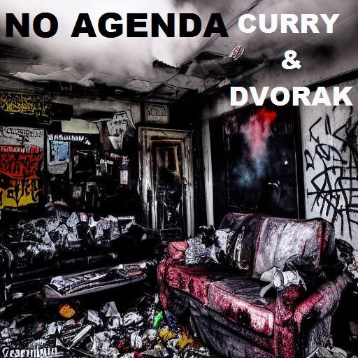 No Agenda Couch Surfing by CEZ_AI_ART