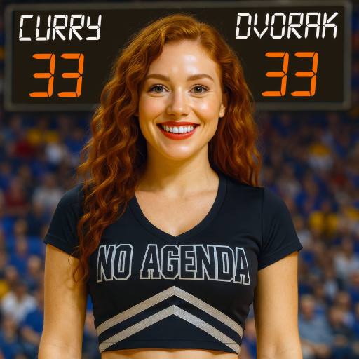 No Agenda Cheerleader by Darren O'Neill