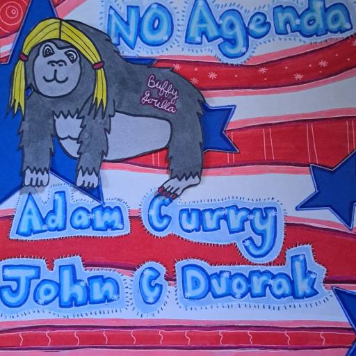 Buffy Gorilla 4th of July by Denica Keeney