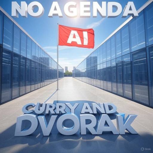 AI datacenters everywhere by Comic Strip Blogger