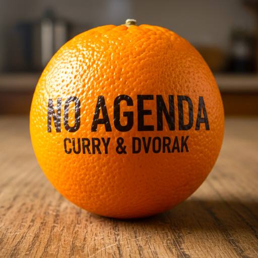 Passive Agressive Orange Art by Darren O'Neill