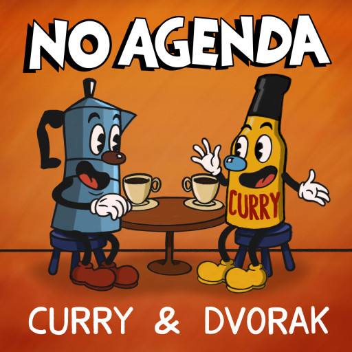 Mr. Coffee & Curry having a coffee together by NoA(i)gendaArt