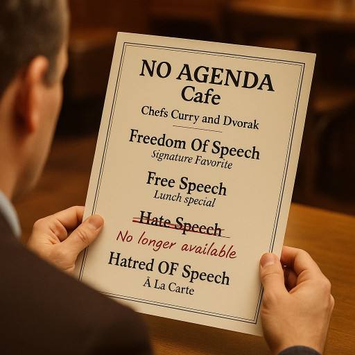Freedom Of Speech Menu by Darrell in West Virginia