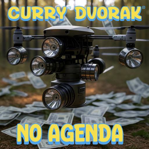 Camping Drone with somw cash and flash lights by Rick the Cajun