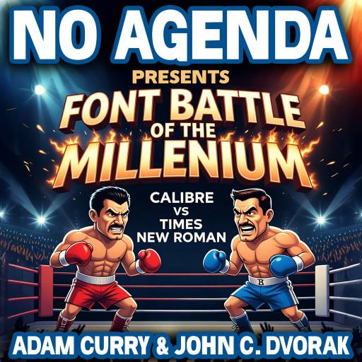 Font Battle by Darren O'Neill