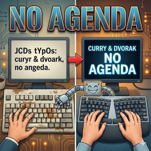 Dvorak Keyboard Corrects Typos by Jeffrey Rea