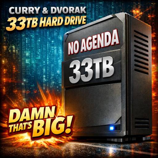 No Agenda Hard Drive by Darren O'Neill