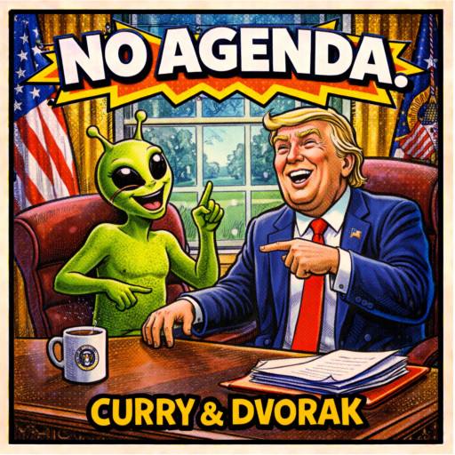 trump and alien by AI Slop