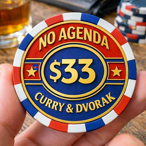 No Agenda Token by Darren O'Neill