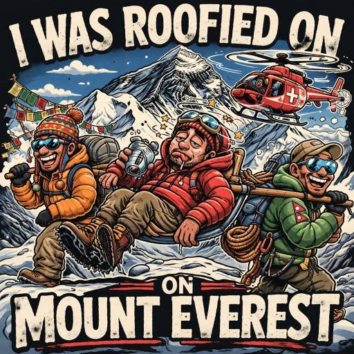 Mt Everest Roofied by Darrel Dufford