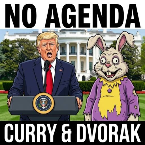 Trump and the Easter Bunny by Jeffrey Rea