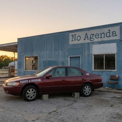 no agenda is like old car by Comic Strip Blogger