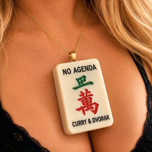 Mahjong Necklace by Darren O'Neill