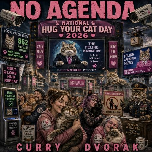 National Hug Your Cat Day 2026 by Randy Black