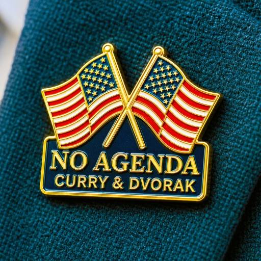 Flag Pin by Darren O'Neill