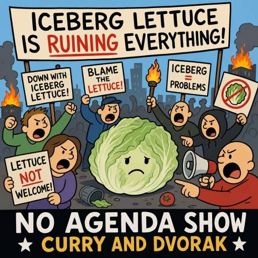 Blame the lettuce! by The Cleaner