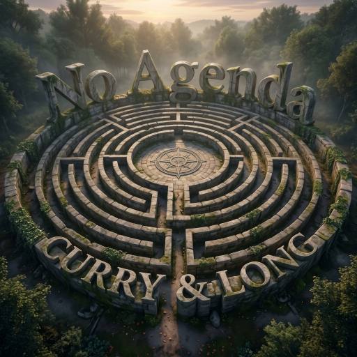 No Agenda Labyrinth by Jeffrey Rea